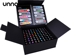 Горячие продажи цветов гель для ногтей набор цветных гелей для использования в салоне
